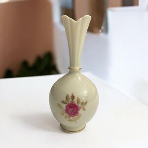 Lenox Rhodora Flower / Bud Porcelain Vase